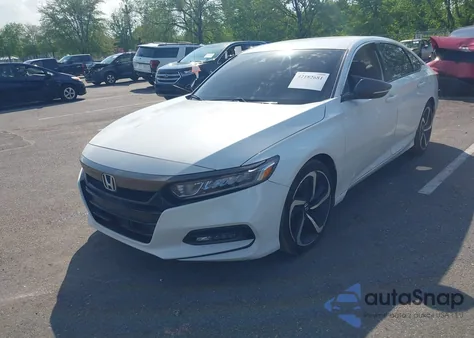 2020 Honda Accord Sport from USA, damaged, VIN 1HGCV1F37LA119492